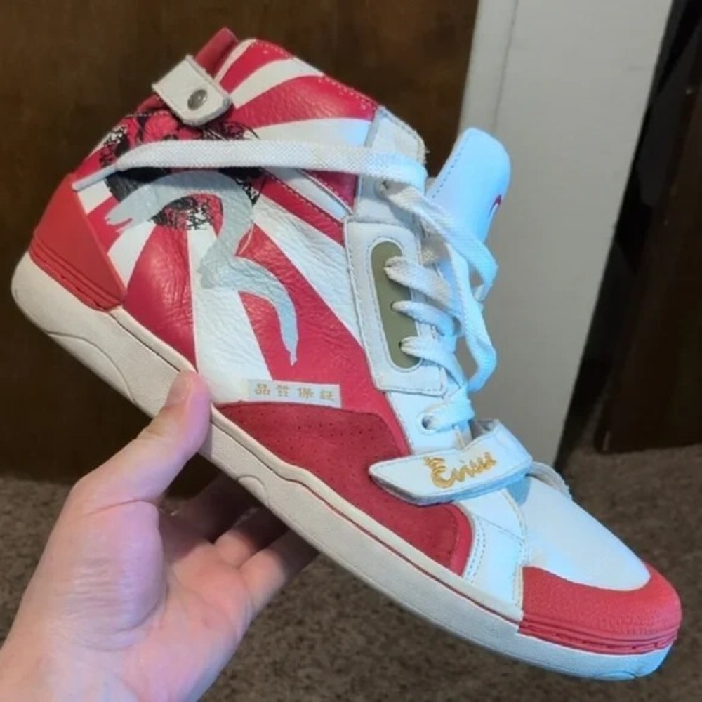 RARE Japanese Evisu High Top Sneakers Size 13 Mens! *Grailed!* WOW